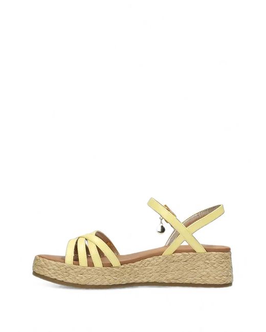 Mexx Metallic Woven-Platform Sandals