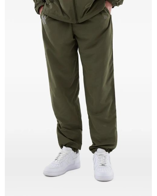 KTZ Green Logo-Print Track Pants for men