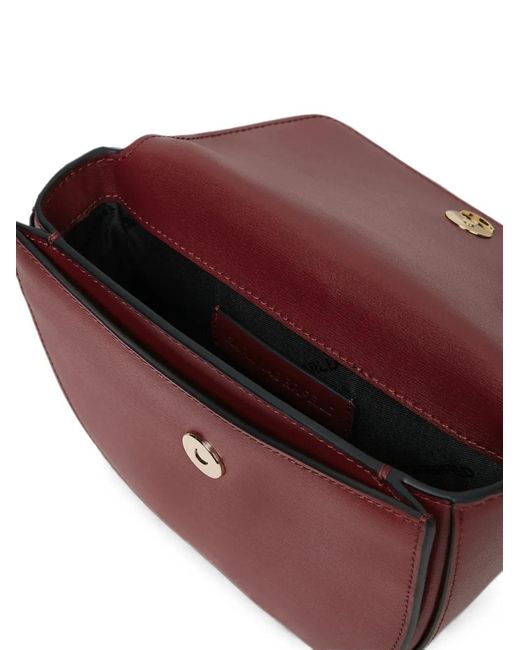 Karl Lagerfeld Red K/Autograph Drop Cross Body Top-Handle Bag