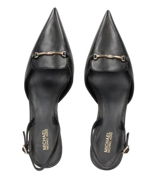 MICHAEL Michael Kors Leren Pumps in het Black