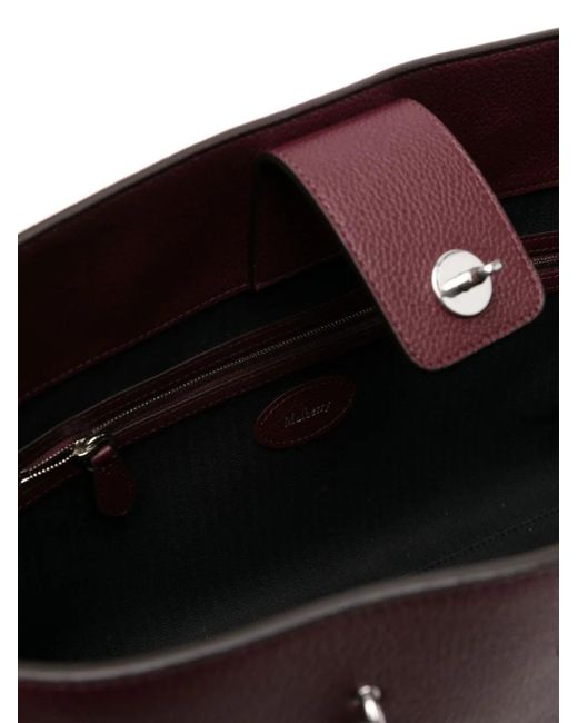 Mulberry Purple Lily Tote Bag