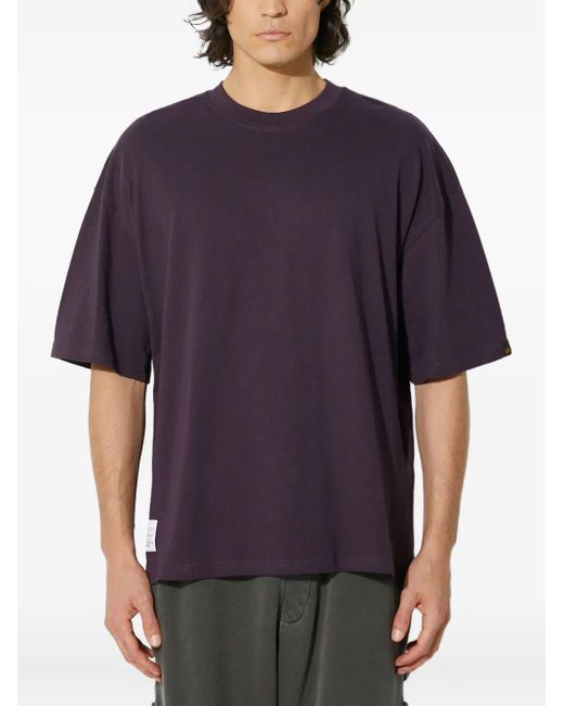 Alpha Industries Blue Logo Code Printed T-Shirt for men