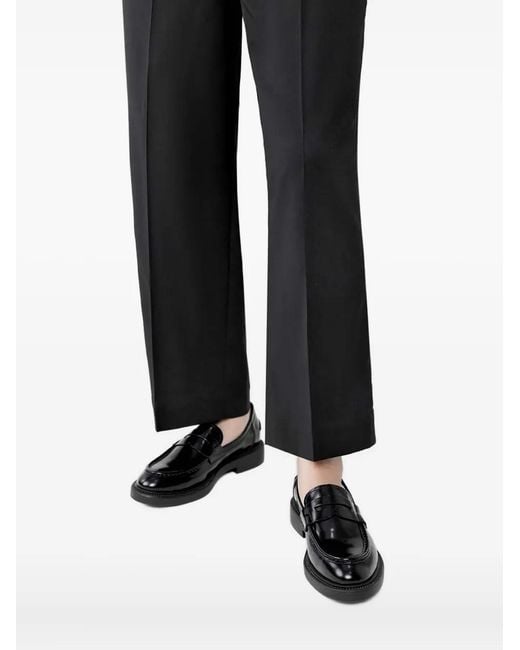 Vagabond Black Alex Leather Penny Loafers