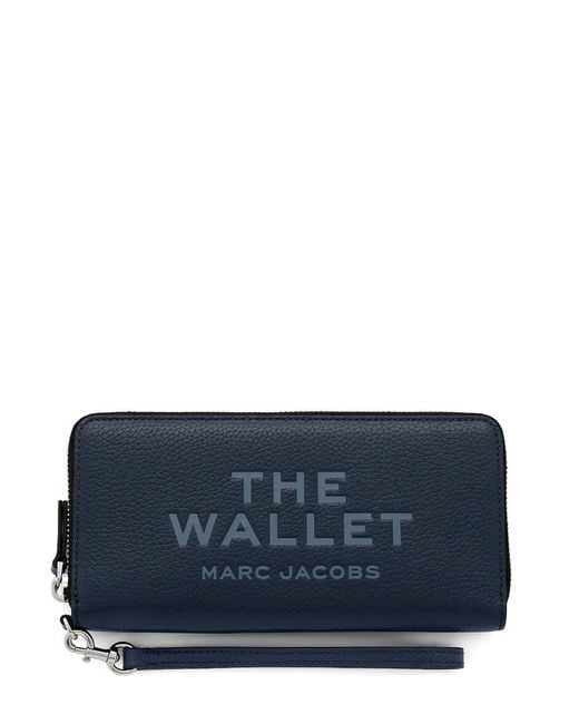 Marc Jacobs Blue The Leather Continental Wallet