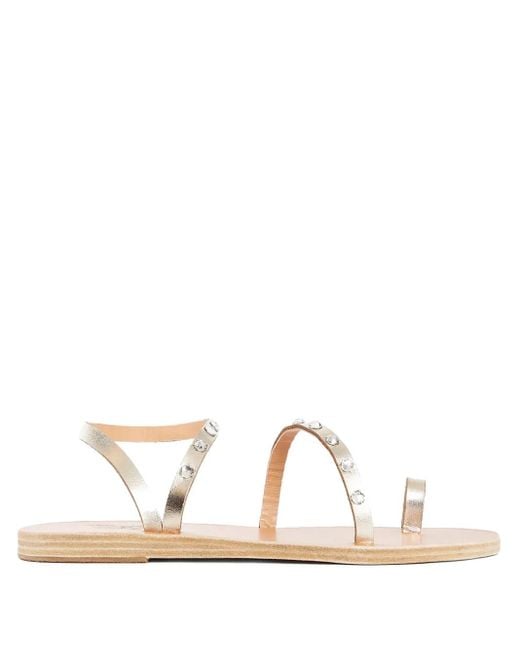 Ancient Greek Sandals X Swarovski Marilyn サンダル Natural