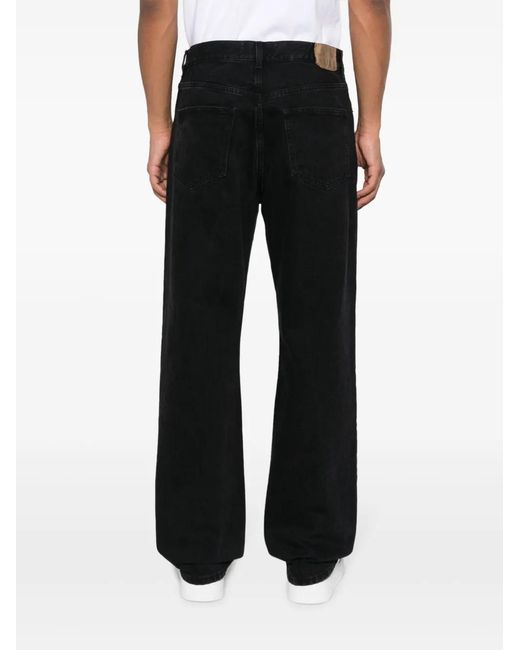 Jeanerica Black Vm009 Vega Five-Pocket Jeans for men