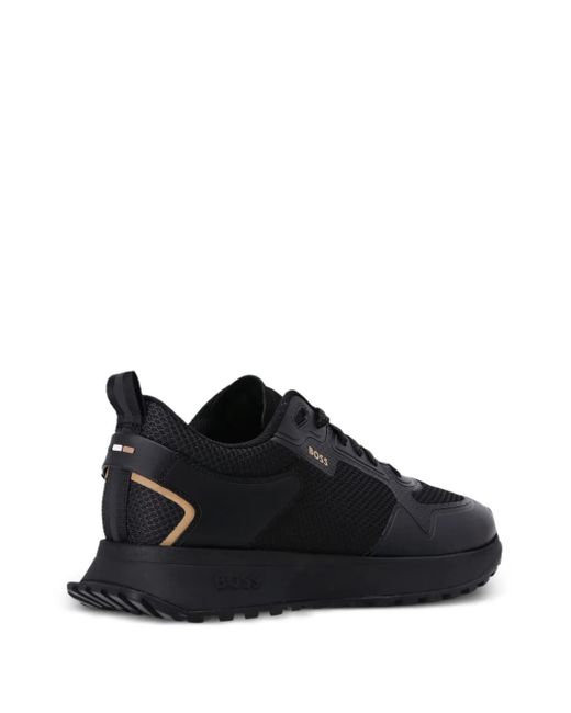 Boss Black Jonah Logo-print Mesh Low-top Trainers for men
