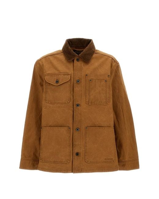 Filson Denim Jack in het Brown voor heren