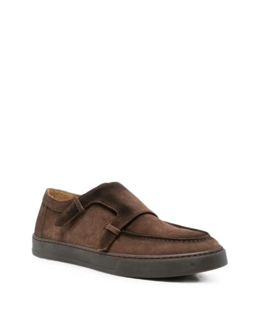 Doucal's Brown Steve Rs Loafers for men