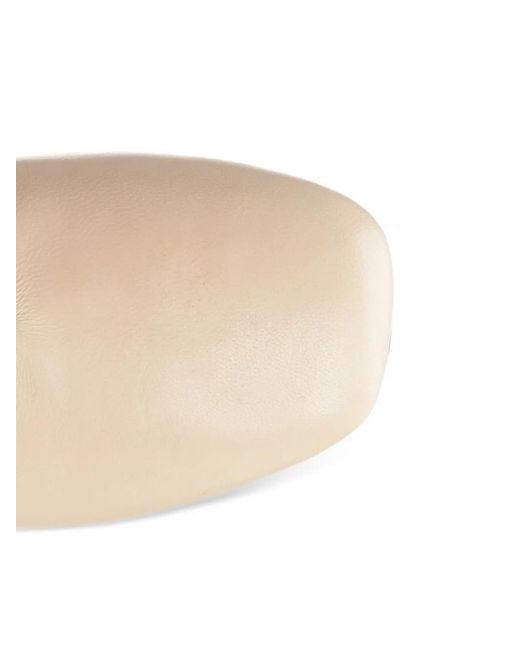 Forte_forte Natural Square-Toe Mules