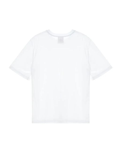 THE GARMENT White Logo-Print T-Shirt