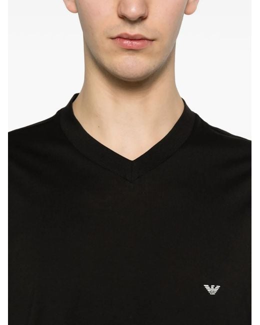Emporio Armani Black T-Shirt for men