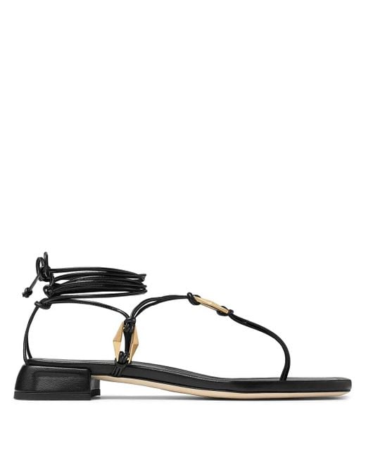 Sandalias Onyxia Jimmy Choo de color Black