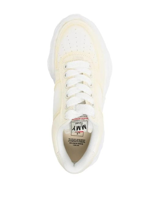 Maison Mihara Yasuhiro White Wayne Original Sole Chunky Sneakers