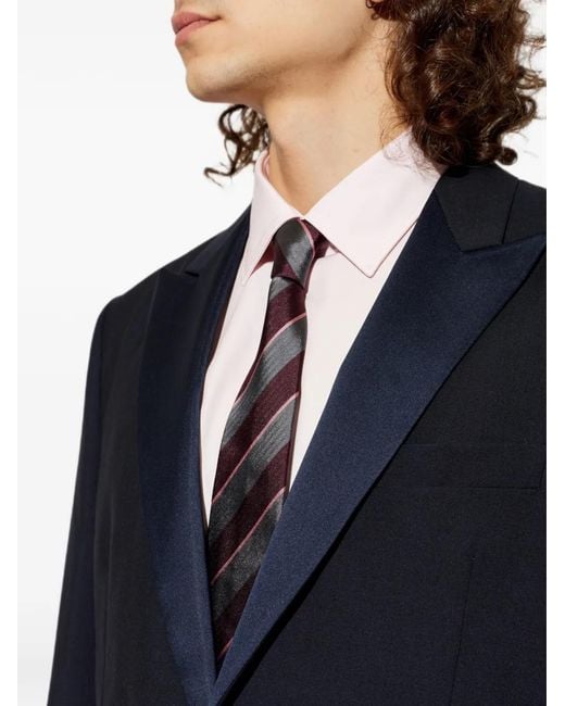 Corbata A Rayas Paul Smith de hombre de color Purple
