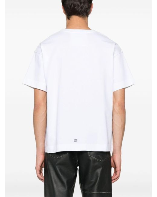 Camiseta World Tour Givenchy de hombre de color White