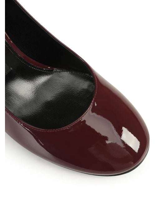 Sergio Rossi Purple 80Mm Pilier Pumps