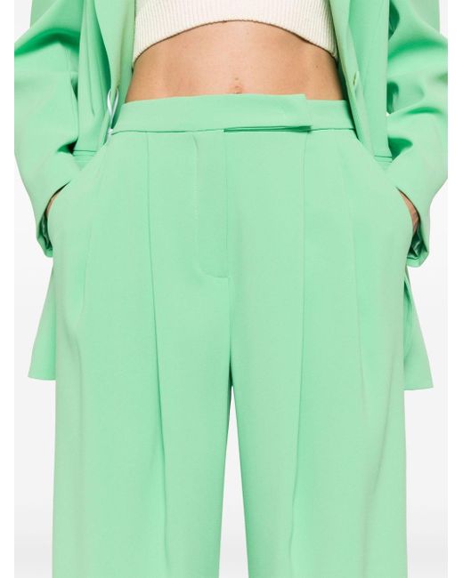 Pantalones anchos Montano Pinko de color Green