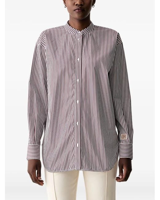 Mos Mosh Purple Striped Long-Sleeve Shirt