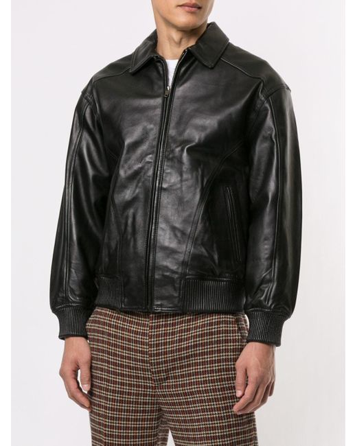 supreme studded leather jacket