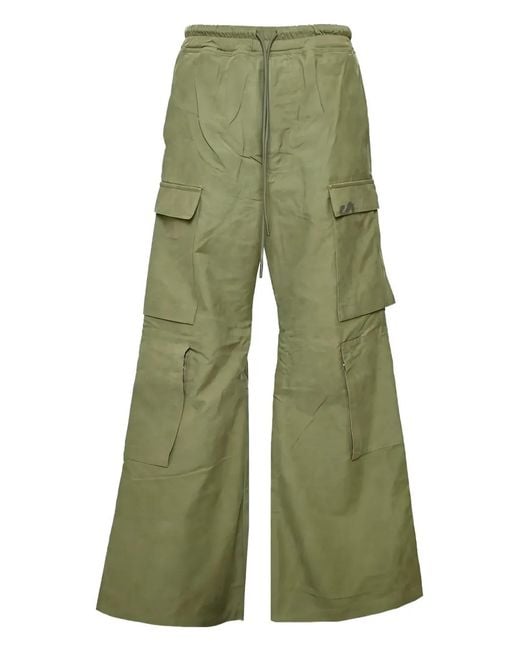 READYMADE Cargo Flared Broek in het Green voor heren