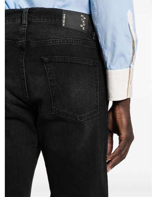Haikure Black Tokio Slim-cut Jeans for men