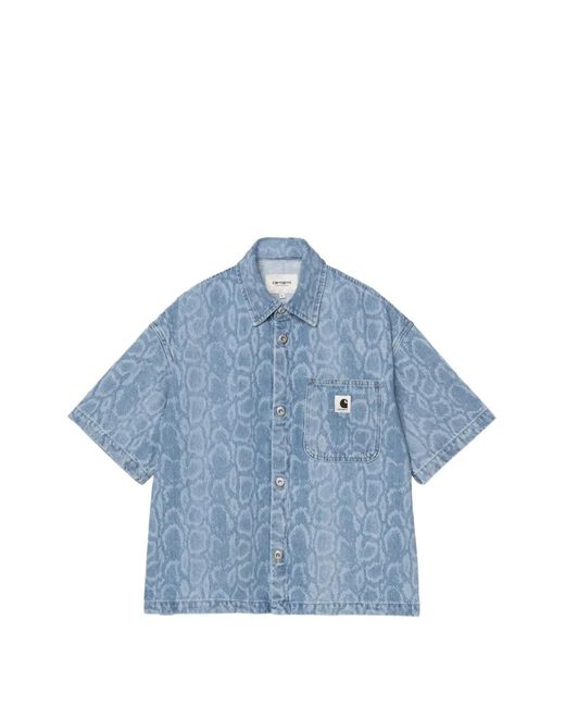 Carhartt Blue Lovilia Shirt