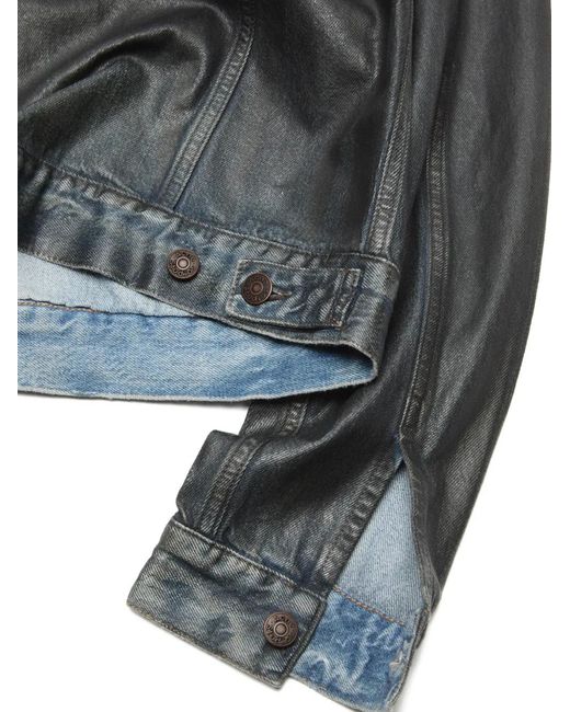 Acne Black Buttoned Jacket