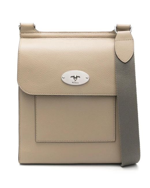 Mulberry Natural Antony N Cross Body Bag