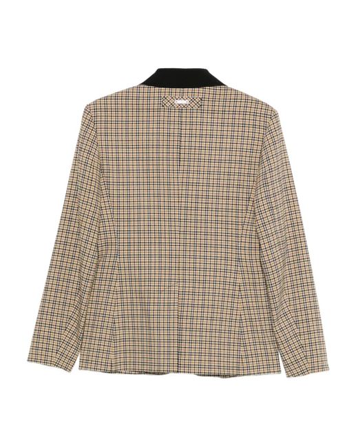 Iceberg Natural Check-Pattern Jacket
