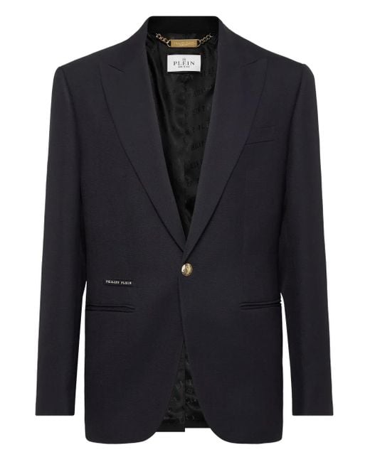Philipp Plein Black Miami Vice Blazer for men