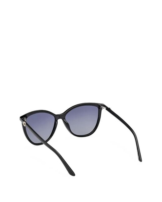 Guess Blue Polarized Cat-Eye Sunglasses
