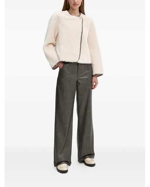 Ouí Natural Button-Up Jacket