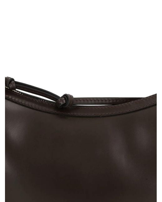 Isabel Marant Black Naoko Leather Top-Handle Shoulder Bag