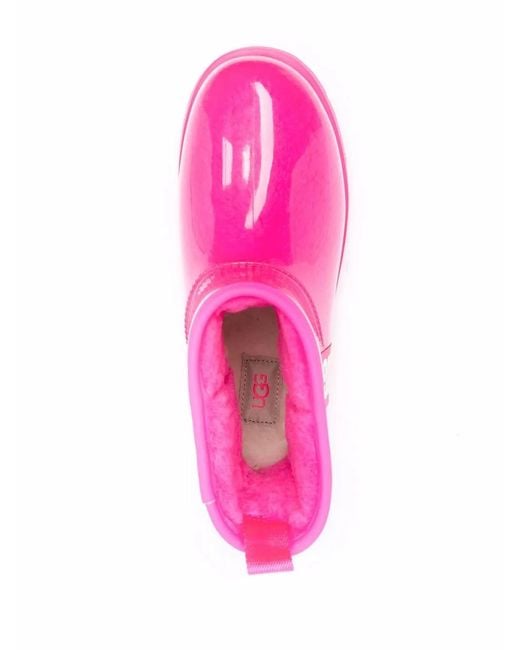 Ugg Pink Women's Classic Clear Mini Classic Clear Mini