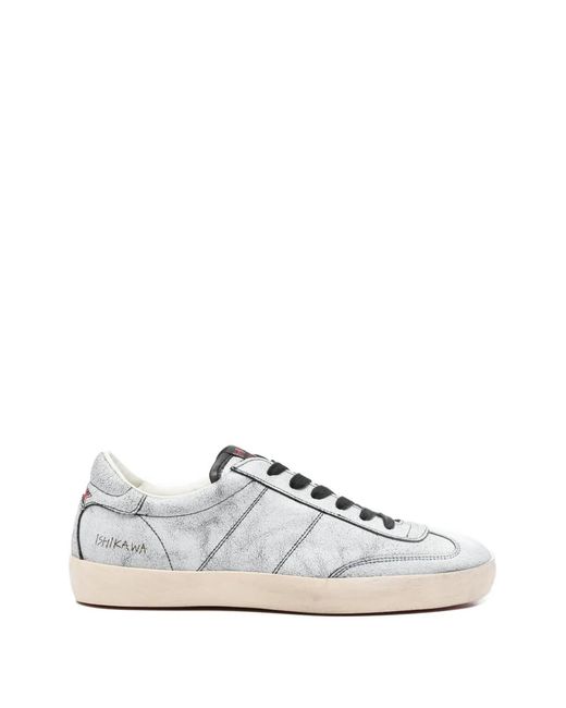 Ishikawa White Baskets En Cuir for men
