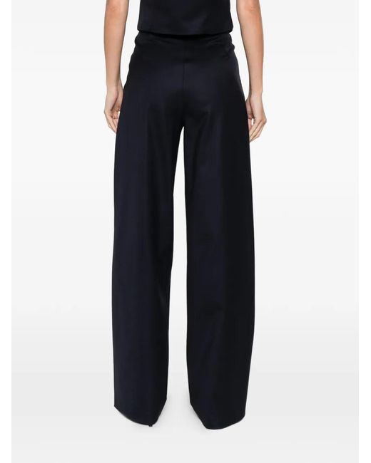 Pleated-front tailored trousers MEDEA de color Blue
