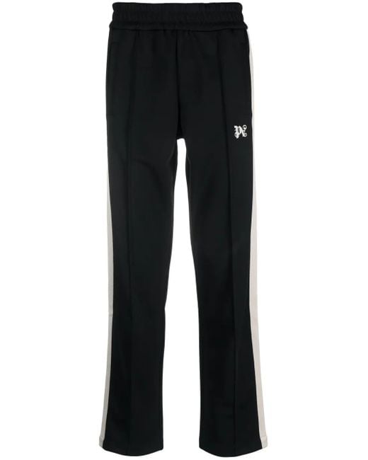 Palm Angels Black Classic Track Pants for men