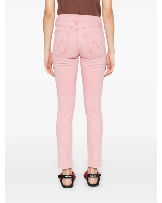 Mother Pink The Dazzler Jeans