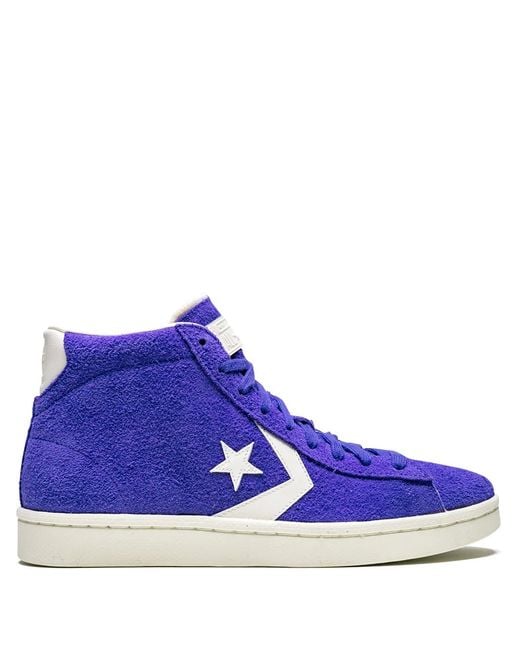 Converse Blue Pro Leather 76 Mid "Heritage Suede Pack