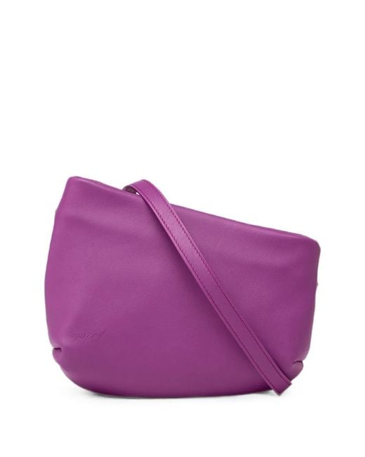 Marsèll Purple Fantasmino Leather Shoulder Bag