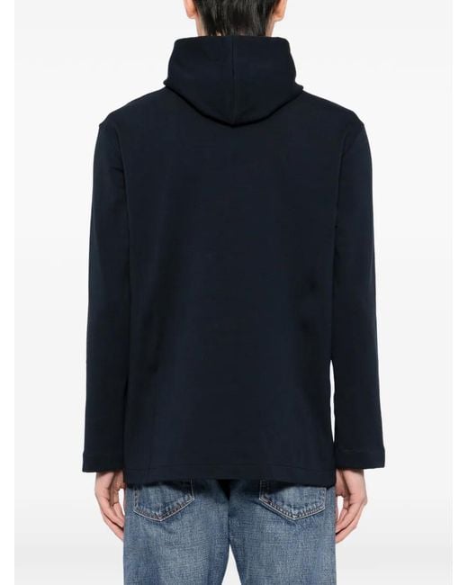 Kiton Black Hooded Jacket for men
