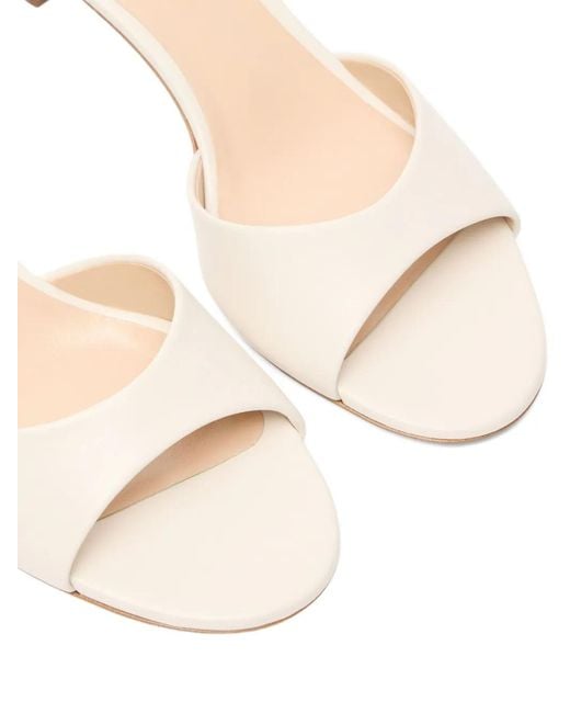 Casadei Natural 50Mm Open-Toe Mules