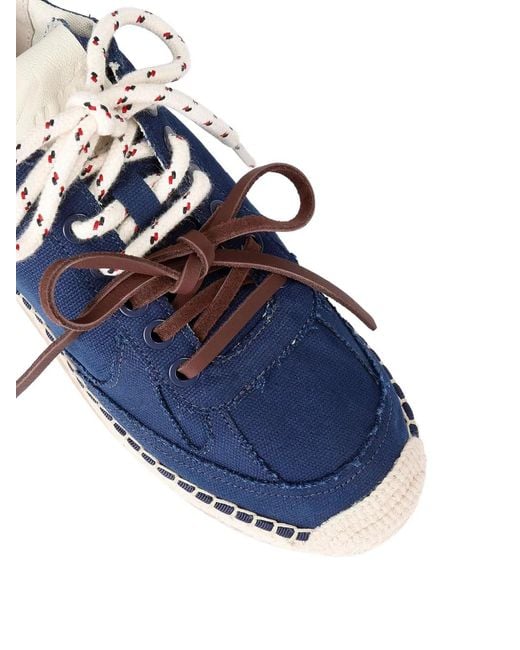 Kurt Geiger Blue Lace-Up Sneakers