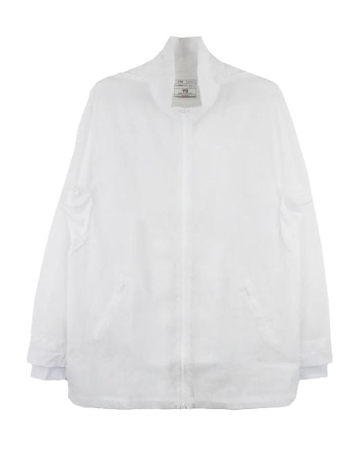 Y-3 White Anthem Lightweight Jacket for men