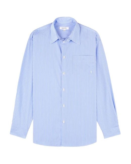 Camisa a rayas Sporty & Rich de color Blue
