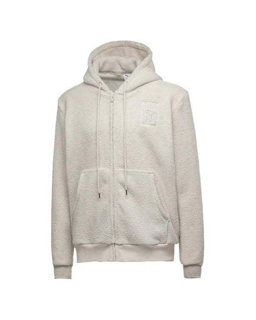 PUMA White X Big Sean Fz Full-Zip Hoodie for men