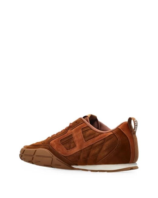 DIESEL Brown S-Pagodha Low Sneakers for men