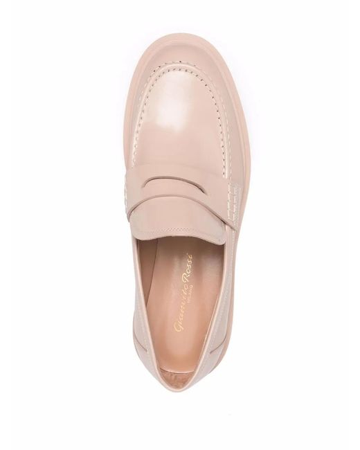 Gianvito Rossi Multicolor Harris Leather Loafers