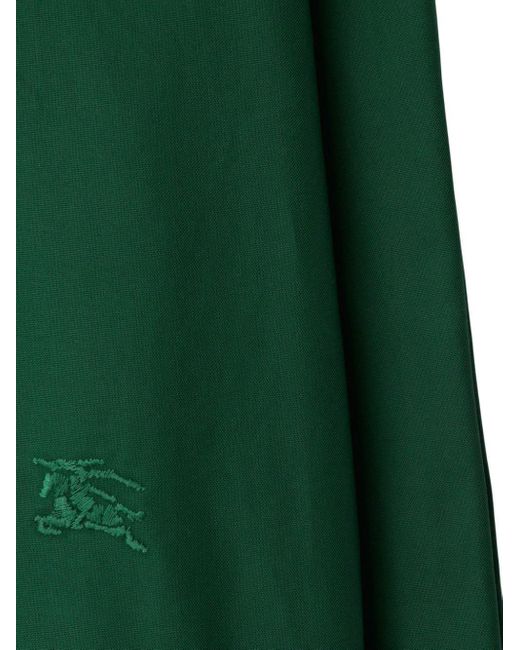 Burberry Overhemd Met Geborduurd Logo in het Green voor heren